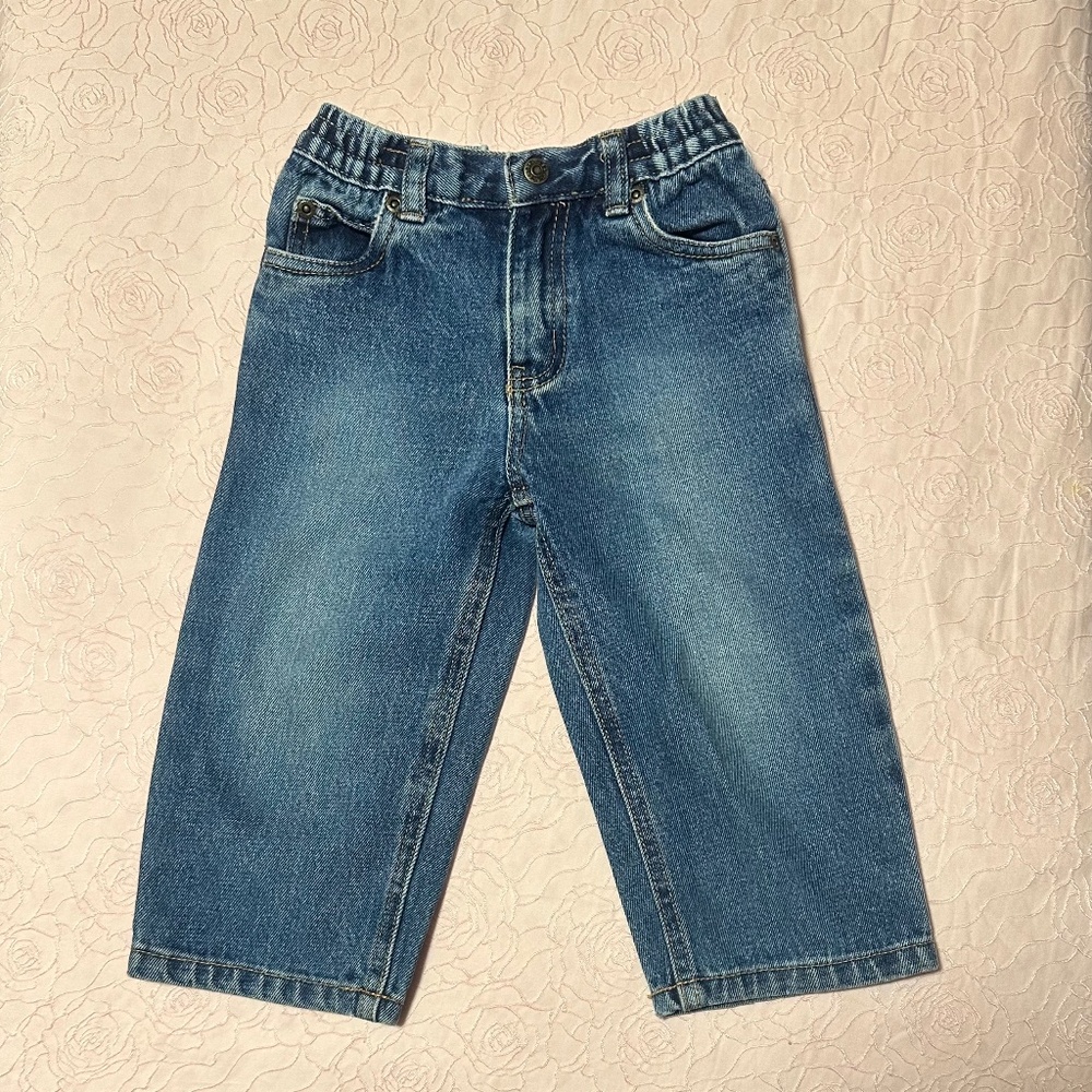 Kids’ blue jeans